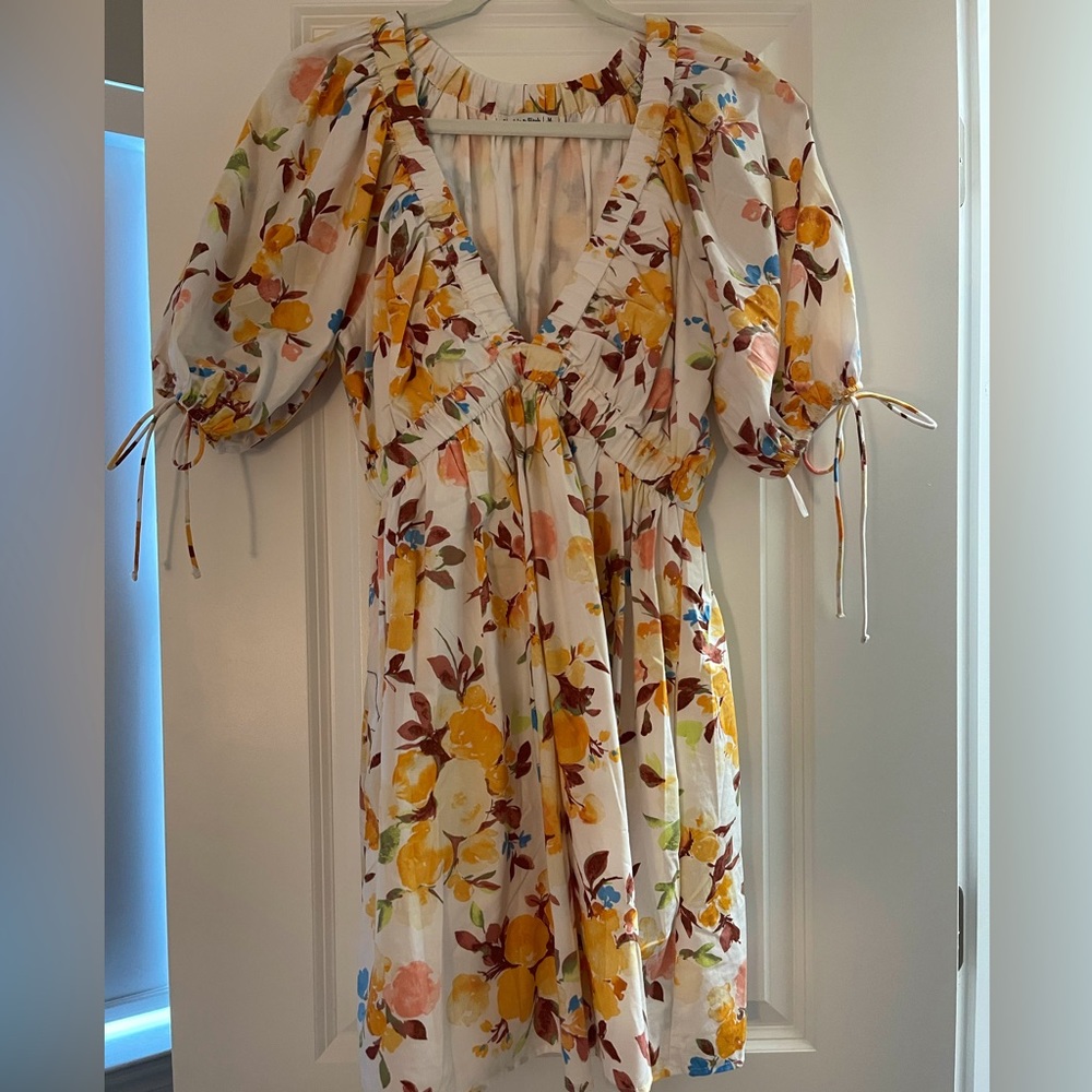 Abercrombie floral dress NWOT